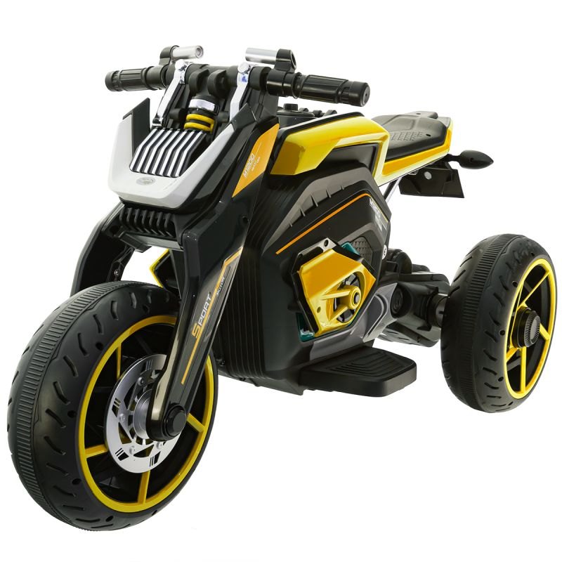 Детский трицикл на аккумуляторе EUROBABY LL8001-A YELLOW