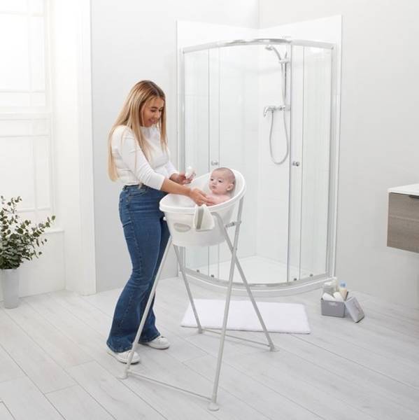 Bērnu vanna Shnuggle Bath Baby Grey