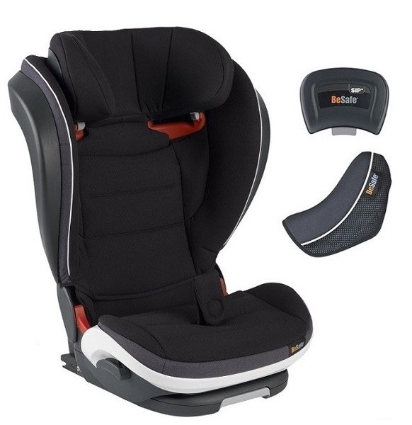 BeSafe Izi Flex Fix I-size Black melange Bērnu autosēdeklis 15-36 kg