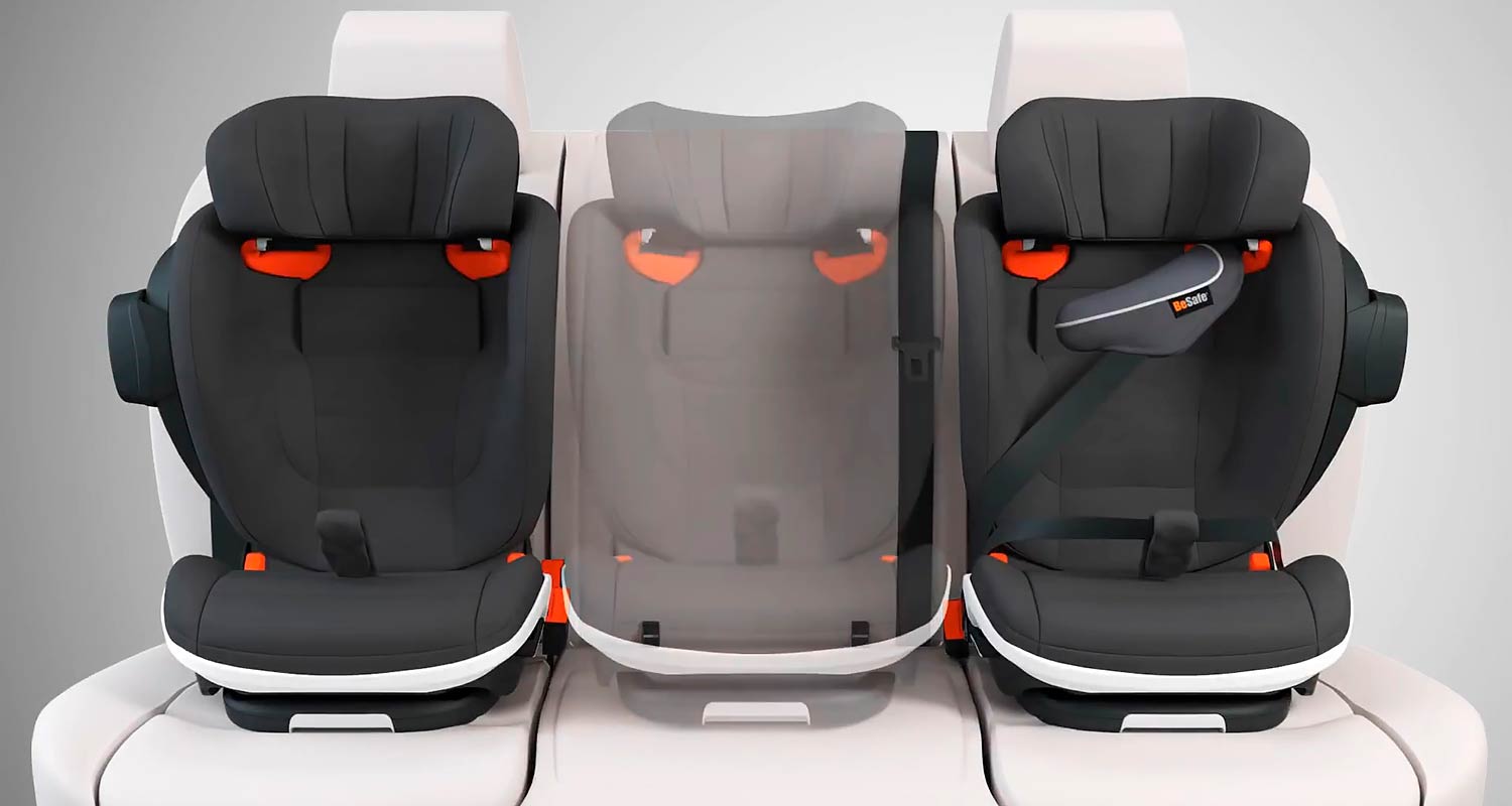 BeSafe Izi Flex Fix I-size Cloud melange Bērnu autosēdeklis 15-36 kg