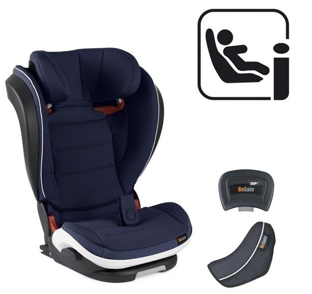 BeSafe Izi Flex Fix I-size Granat Melange Bērnu autosēdeklis 15-36 kg