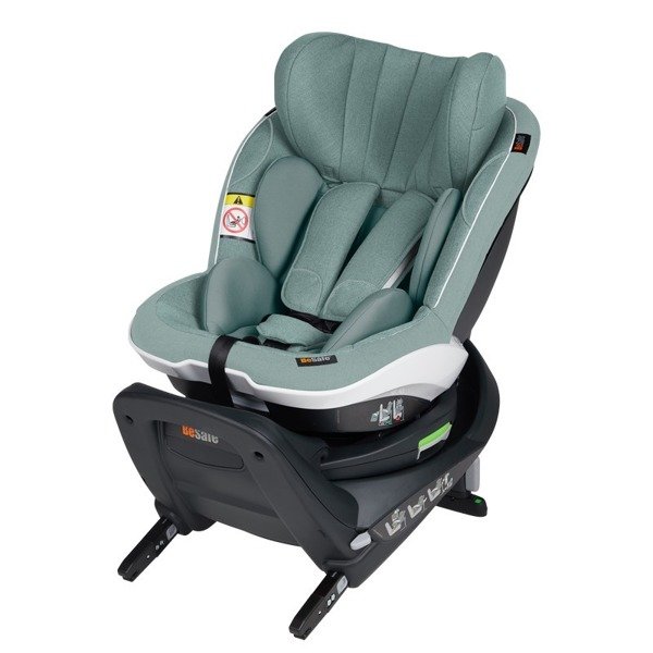 BeSafe iZi Twist i-Size Sea green melange Bērnu autosēdeklis 0-18 kg