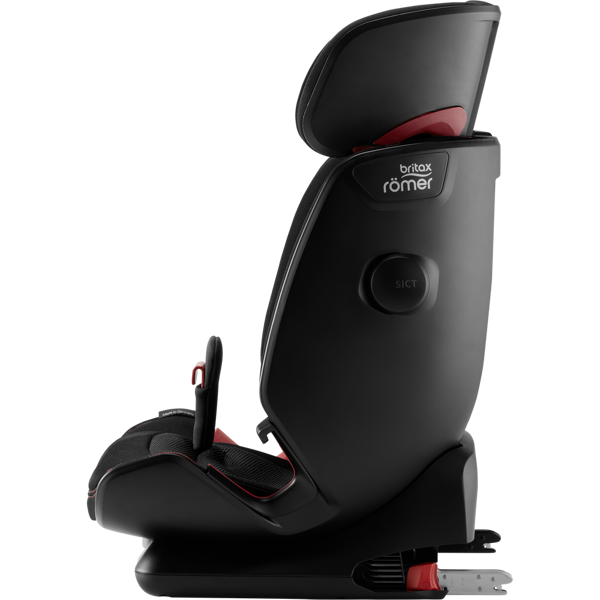 Britax Romer Advansafix IV R Cool Flow - Black Bērnu autosēdeklis 9-36 kg