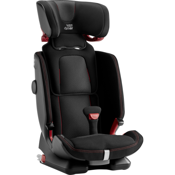 Britax Romer Advansafix IV R Cool Flow - Black Bērnu autosēdeklis 9-36 kg