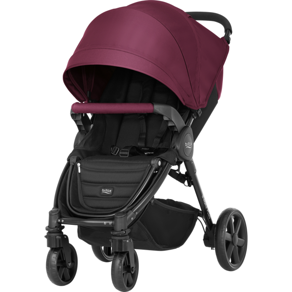 Britax Romer B-Agile 4 Plus Wine Red Прогулочная коляска