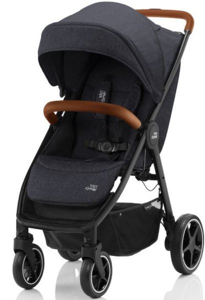 Britax Romer B-Agile R Black Shadow/Brown Прогулочная коляска