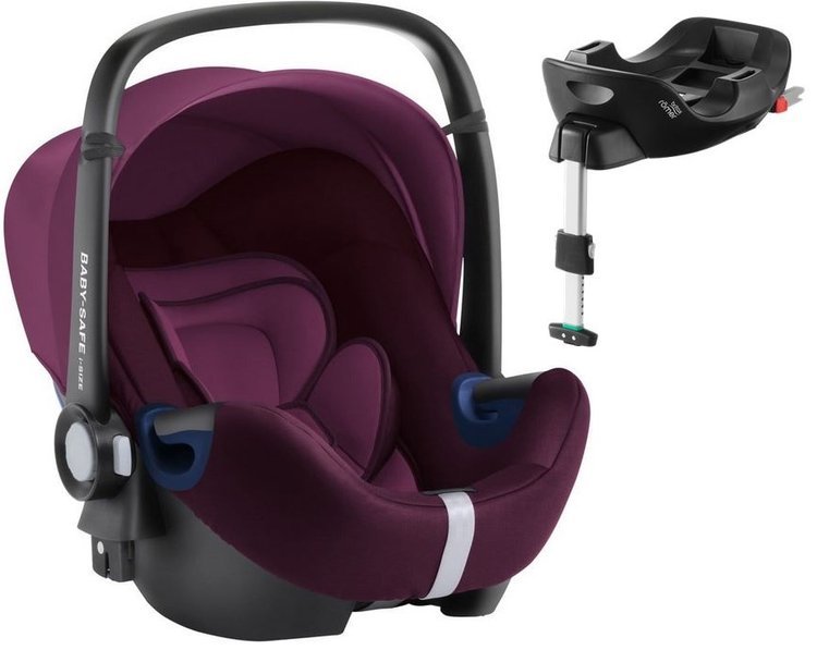 Britax Romer Baby-Safe 2 I-Size Burgundy red Детское автокресло 0-13 кг + Flex Isofix  база