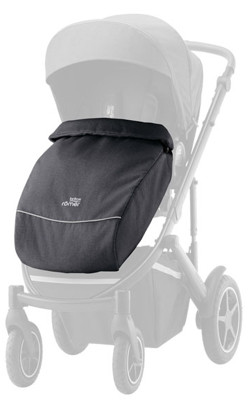 Britax Romer Smile 3 Frost Grey Black накидка на ножки для коляски