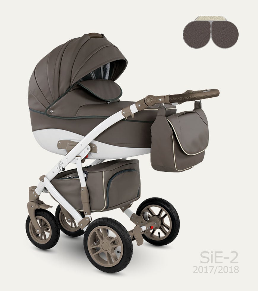 CAMARELO Sirion Eco 3in1 SIE-2 Bērnu ratiņi 3 in 1