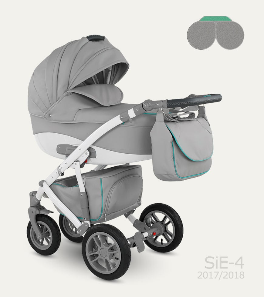 CAMARELO Sirion Eco 3in1 SIE-4 Bērnu ratiņi 3 in 1