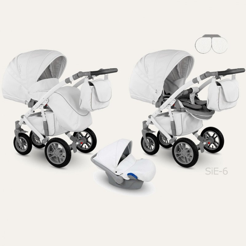 CAMARELO Sirion Eco 3in1 SIE-6 Bērnu ratiņi 3 in 1