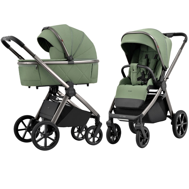 Carrello Omega 2024 2in1 Perfect Green Детская коляска