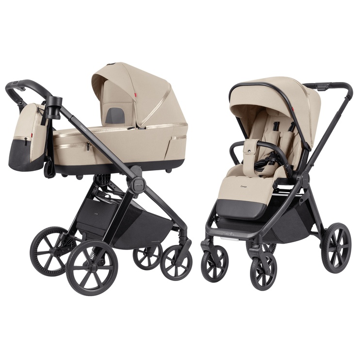 Carrello Omega Plus 2024 2in1 Solar Beige Bērnu rati