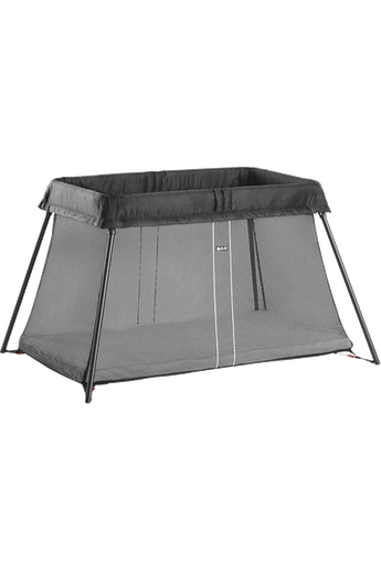 Ceļojumu gultiņa manēža BabyBjorn Travel cot Light Mesh Black 040280