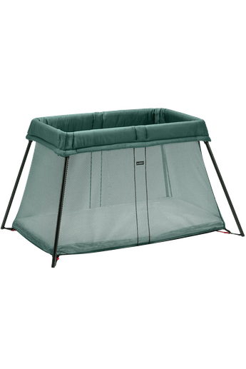 Ceļojumu gultiņa manēža BabyBjorn Travel cot Light Mesh Dark Green 040238