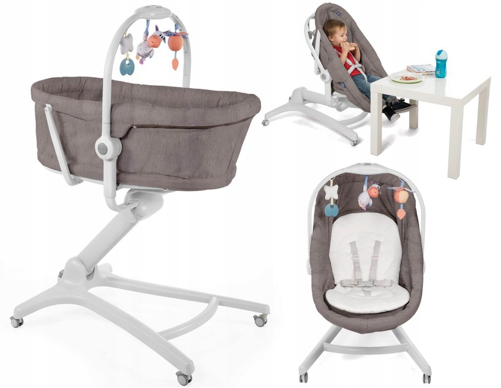 Chicco Baby Hug 4in1 Legend Колыбель Качалка Стульчик 4в1