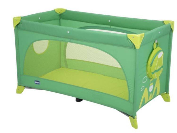 Chicco Easy Sleep Green Ceļojumu gulta-manēža