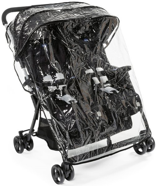 Chicco Ohlala Twin Black Night Dvīņu rati