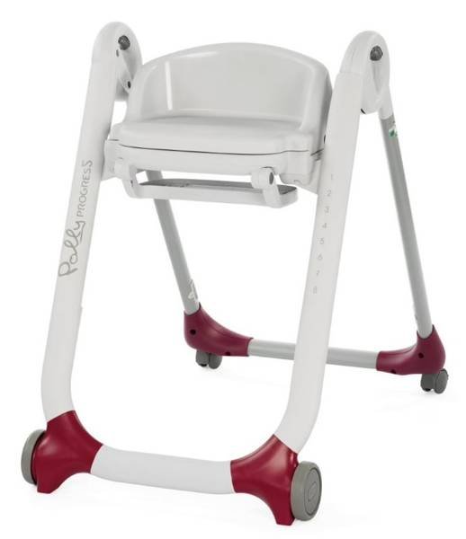 Chicco Polly Progres 5 5in1 Cherry Krēsls-transformeris