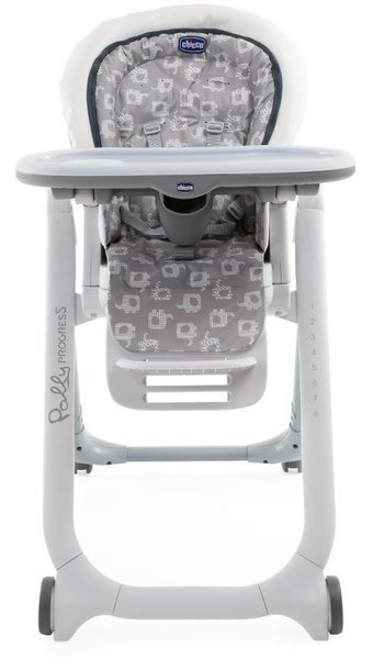 Chicco Polly Progres 5 5in1 Light Grey Krēsls-transformeris