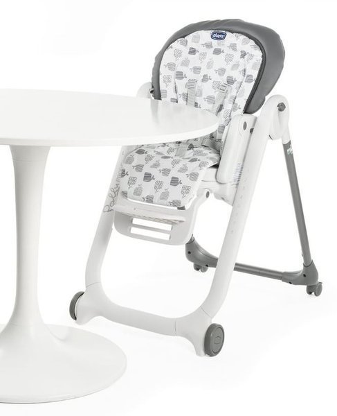 Chicco Polly Progres 5 5in1 Light Grey Krēsls-transformeris