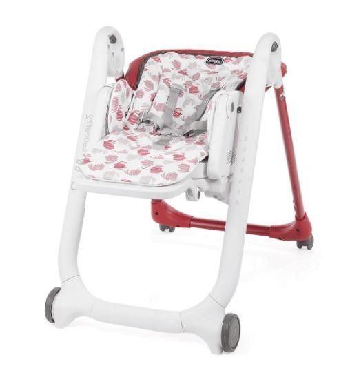 Chicco Polly Progres 5 5in1 Red Krēsls-transformeris