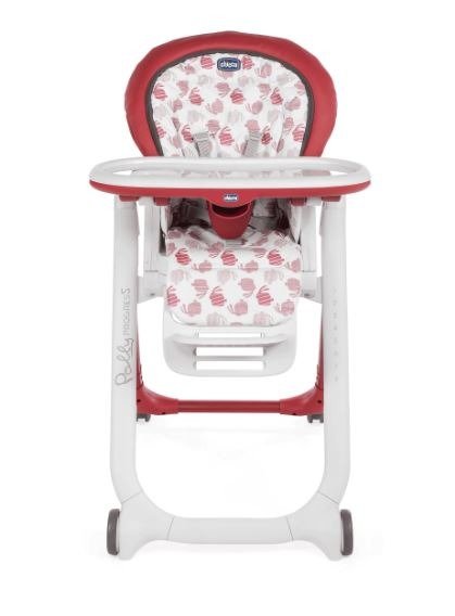 Chicco Polly Progres 5 5in1 Red Krēsls-transformeris