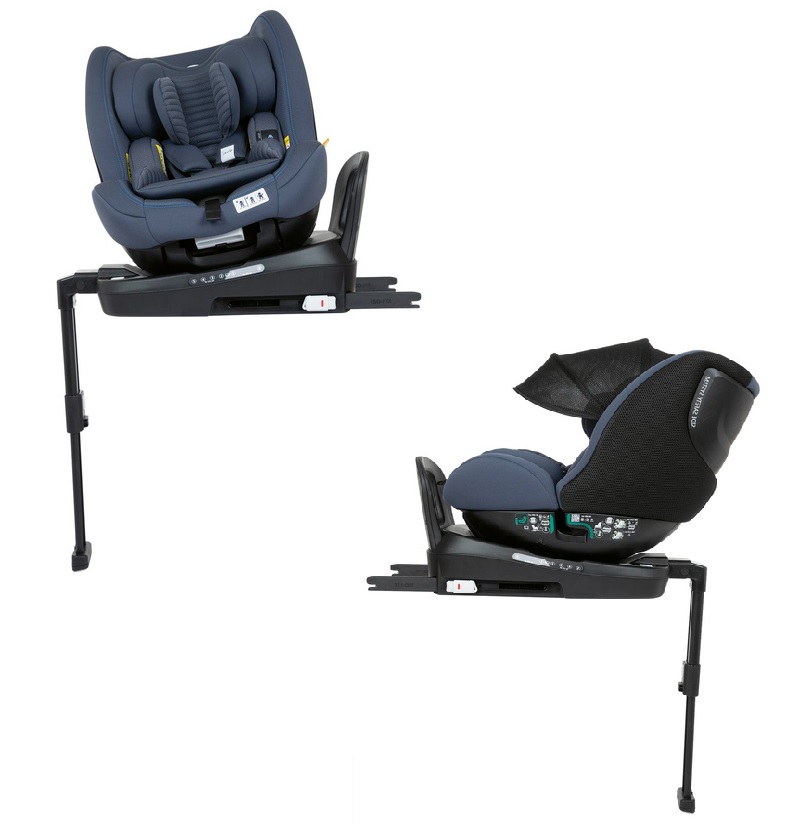 Chicco Seat3Fit I-Size Air 360 Ink Air Bērnu autosēdeklis 0-25 kg