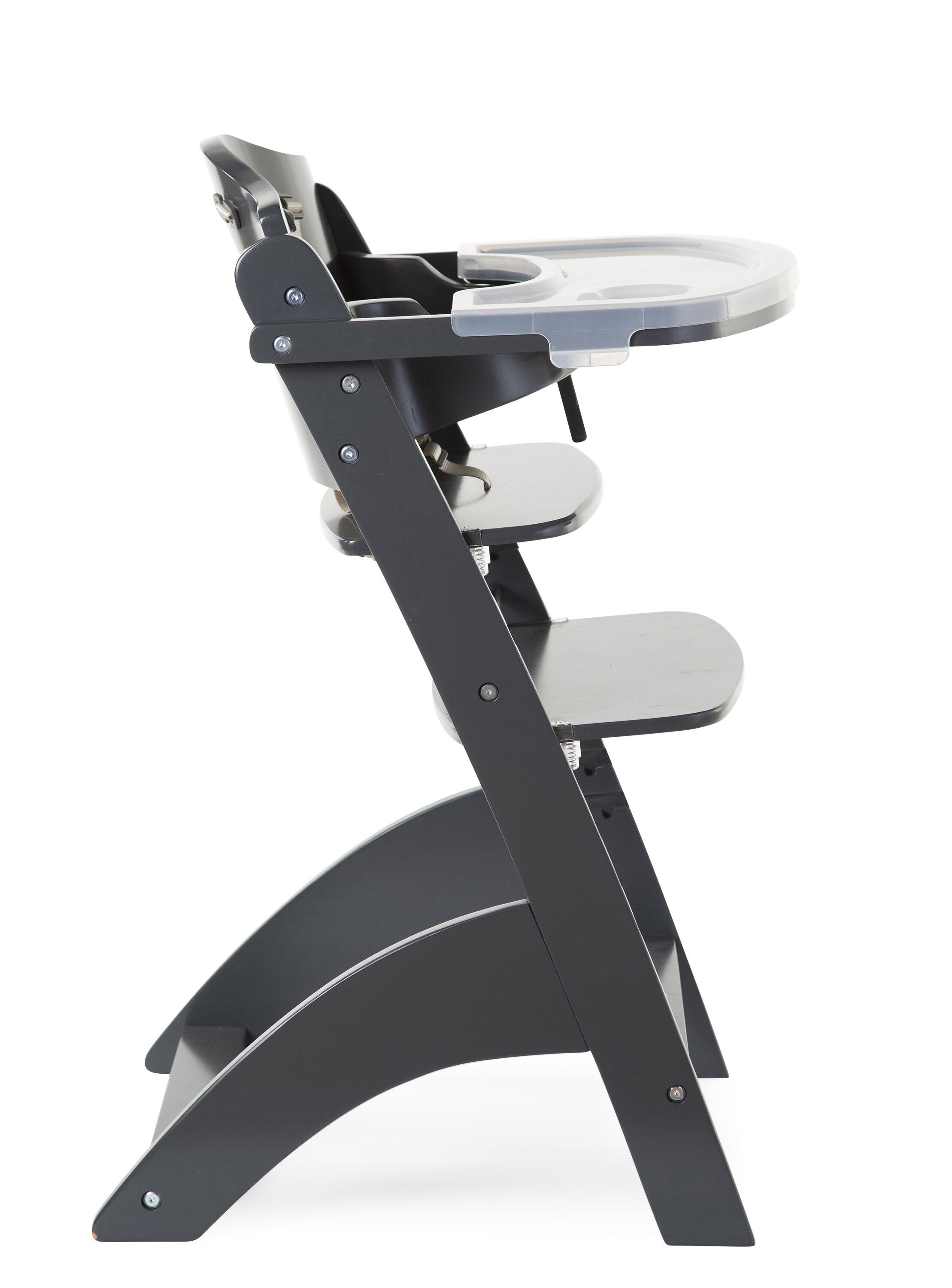 CHILDHOME Lambda 3 Anthracite Barošanas krēsliņš Transformeris 4in1