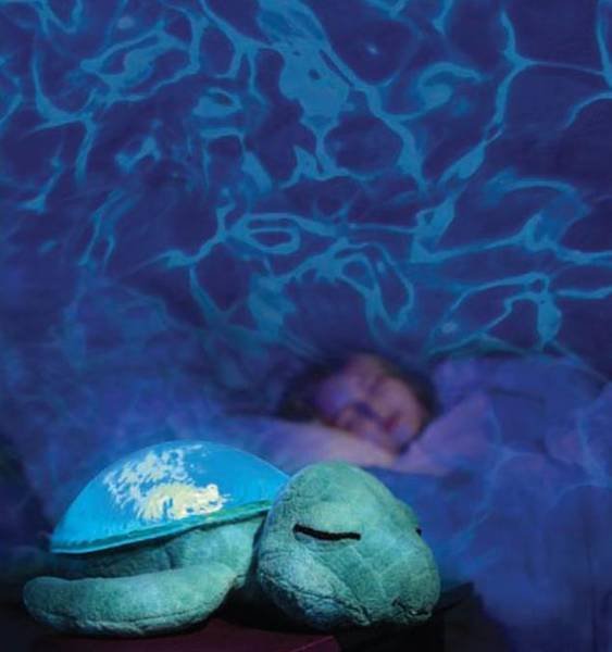 Cloud B Tranquil Turtle Aqua blue nakts lampa-projektors