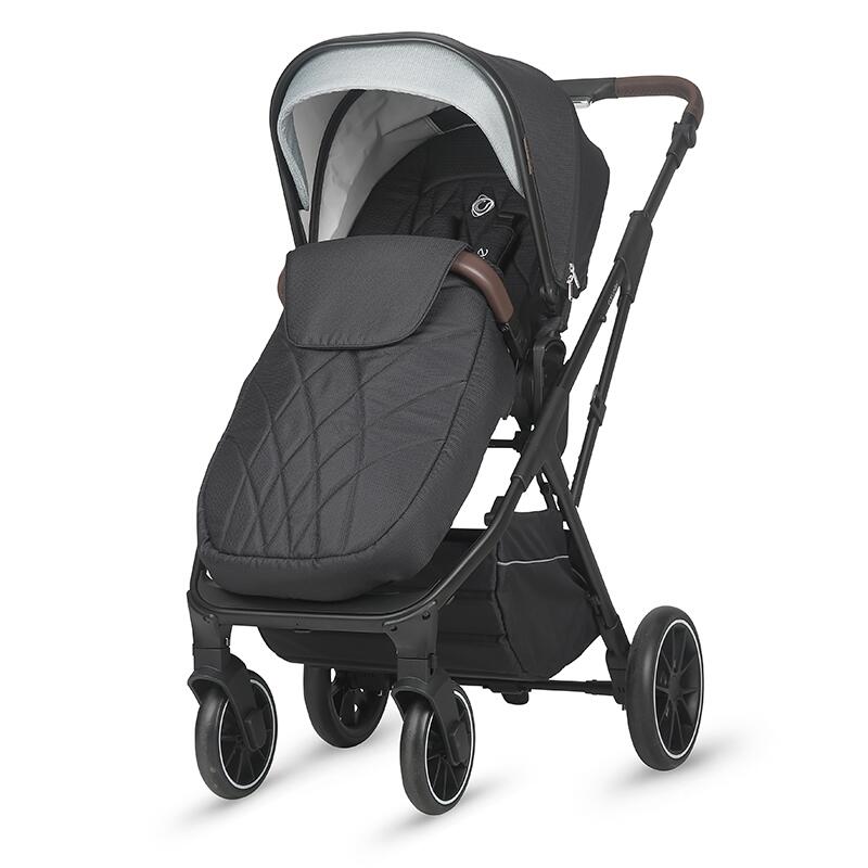 Coccolle Silene Diamond Black Bērnu rati 2in1