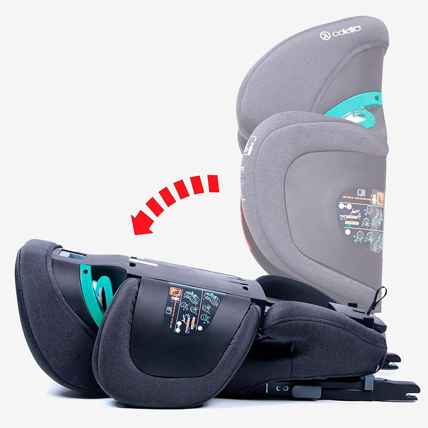 Coletto Avola I-Size Grey Bērnu autosēdeklis 15-36 kg