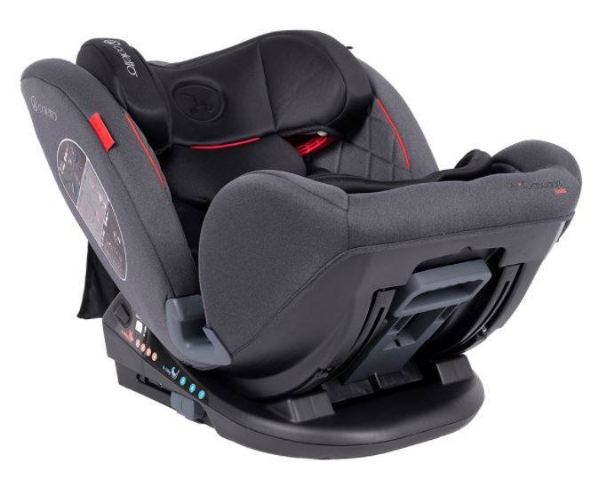 Coletto Cascade Isofix Black Bērnu autosēdeklis 0-36 kg