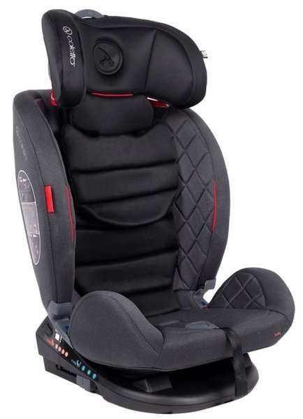 Coletto Cascade Isofix Black Bērnu autosēdeklis 0-36 kg