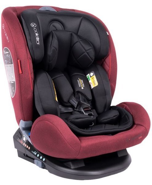 Coletto Cascade Isofix Red Bērnu autosēdeklis 0-36 kg