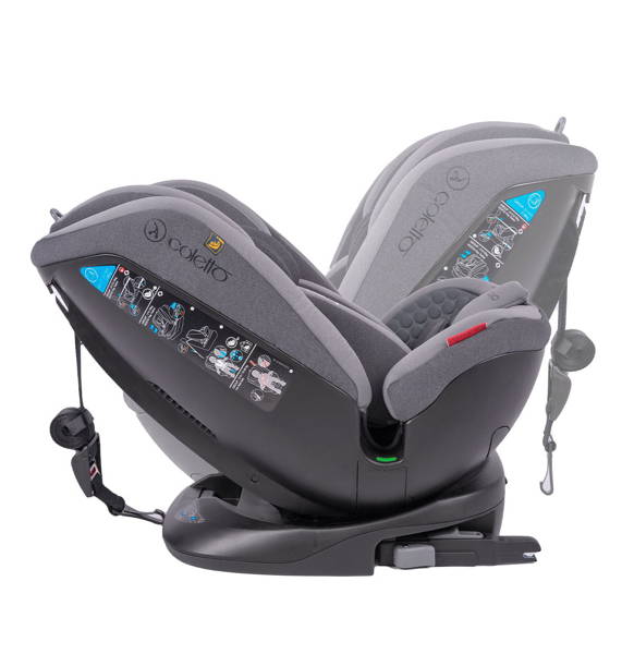 Coletto Logos I-Size Blue 360 Bērnu autosēdeklis 0-36 kg