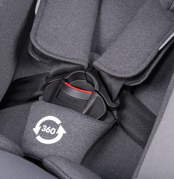 Coletto Logos I-Size Dark Grey 360 Bērnu autosēdeklis 0-36 kg