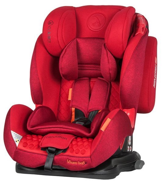 Coletto Vivaro Isofix Red Bērnu autosēdeklis 9-36 kg