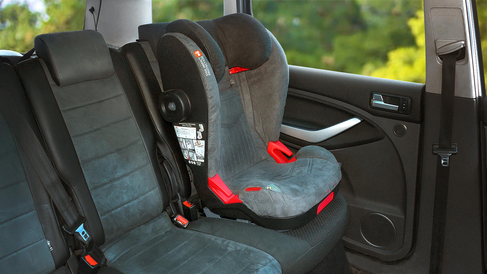 Coletto Zafiro Isofix Black Bērnu autosēdeklis 15-36 kg