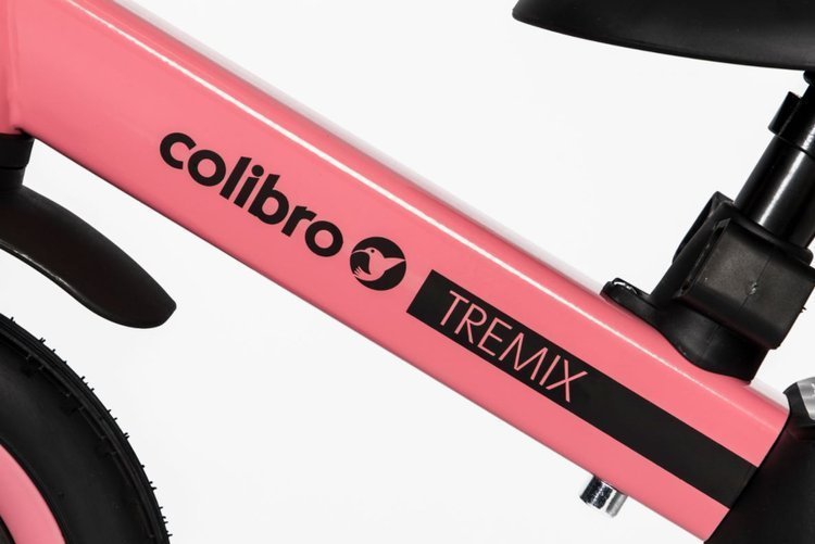 Colibro Tremix Up Rose Bērnu velosipēds Skrejritenis 4in1