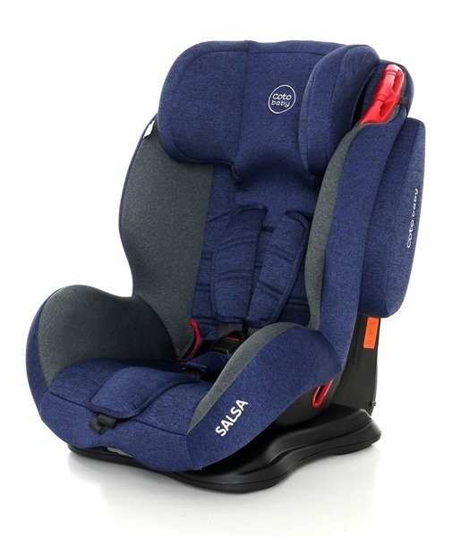 Coto Baby Salsa Blue Melange 34 Bērnu autosēdeklis 9-36 kg