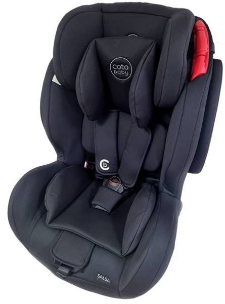 Coto Baby Salsa Pro Black melange Bērnu autosēdeklis 9-36 kg