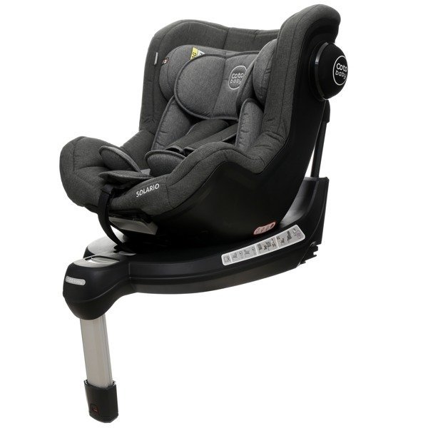 Coto Baby Solario Grey melange 31 Black Детское автокресло 0-18 кг