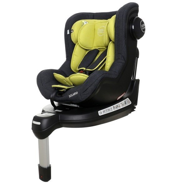 Coto Baby Solario Olive melange 33 Black Bērnu autosēdeklis 0-18 kg