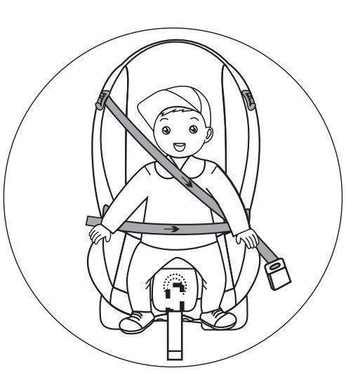 Coto Baby Swing Red melange Bērnu autosēdeklis 9-25 kg