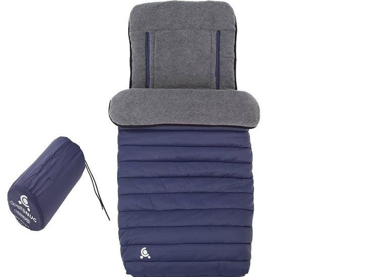 CuddleCo Comfi-Snug Blue 2in1 Bērnu ratu guļammaiss