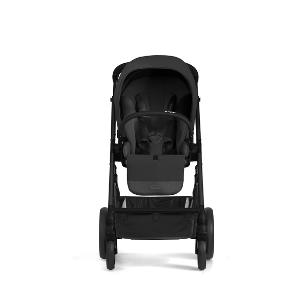 Cybex Balios S Lux Moon Black + Aton S2 I-Size Детская коляска 3 в 1