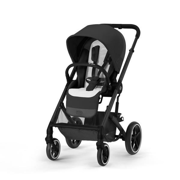 Cybex Balios S Lux Moon Black + Aton S2 I-Size Детская коляска 3 в 1