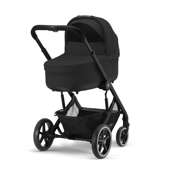 Cybex Balios S Lux Moon Black + Aton S2 I-Size Детская коляска 3 в 1