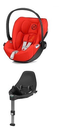 Cybex Cloud Z I-Size + ISOFIX Base Autumn Gold Детское автокресло 0-13 кг